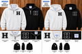 Howe "H"  Logo Embroidered - ** Pre-Order**