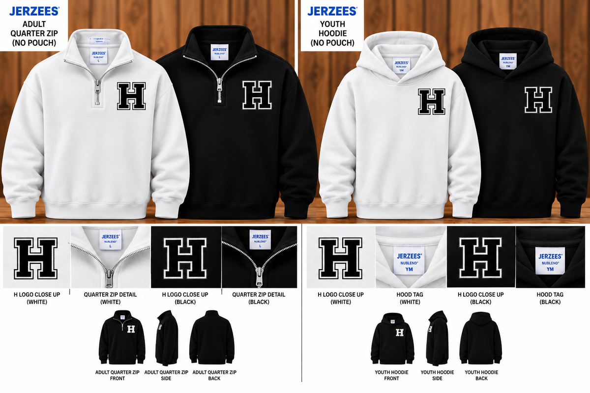 Howe "H"  Logo Embroidered - ** Pre-Order**