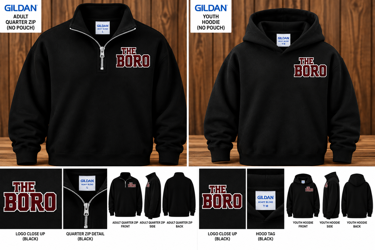 The Boro Logo Embroidered -  ** Pre-Order**