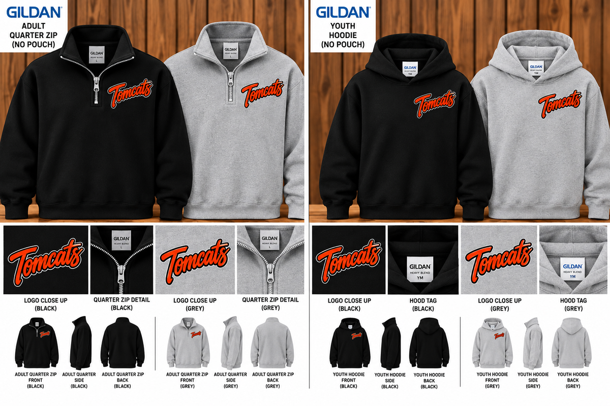 Tomcats Embroidered - ** Pre-Order**