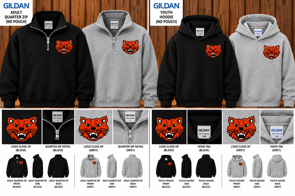 Bearcat Logo Embroidered - ** Pre-Order**