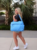 Duffle Bag- Modern Puffer Duffle -  Jadelynn Brooks