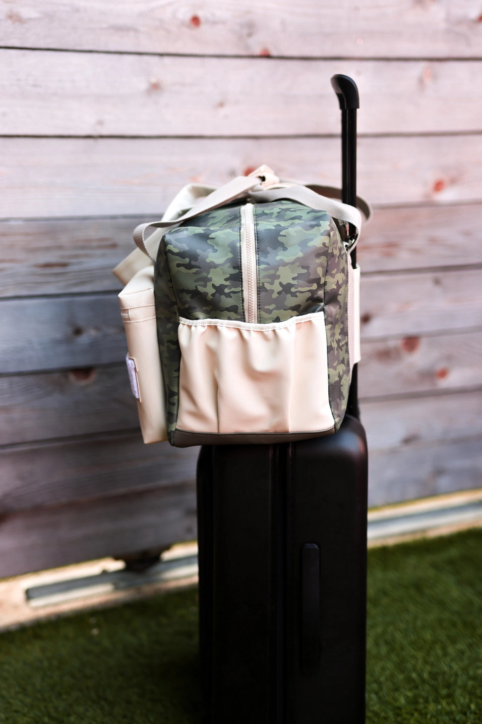 Duffle Bag- Hometown Camo Long Pocket