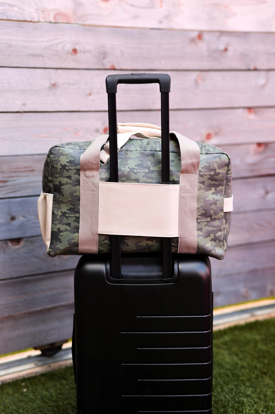 Duffle Bag- Hometown Camo Long Pocket