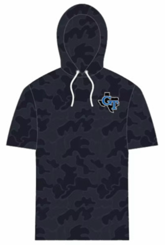 Gunter -Short Sleeve Black Camo- Hoodie "Pre-Order" (Copy) (Copy)