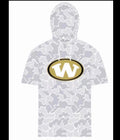 Whitewright- Short Sleeve White Camo- Hoodie "Pre-Order"