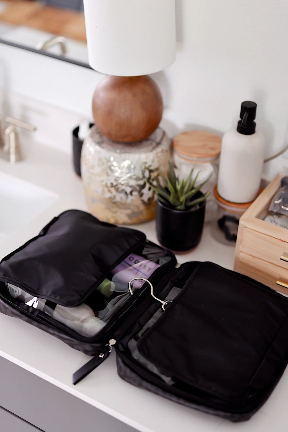 Hanging Organizer-  Midnight Cheetah