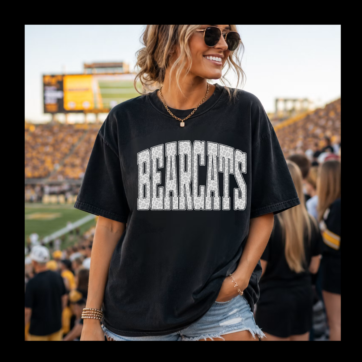 The Hometown Bearcats Tee 🖤