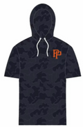 Pilot Point Short Sleeve Black Camo- Hoodie "Pre-Order"