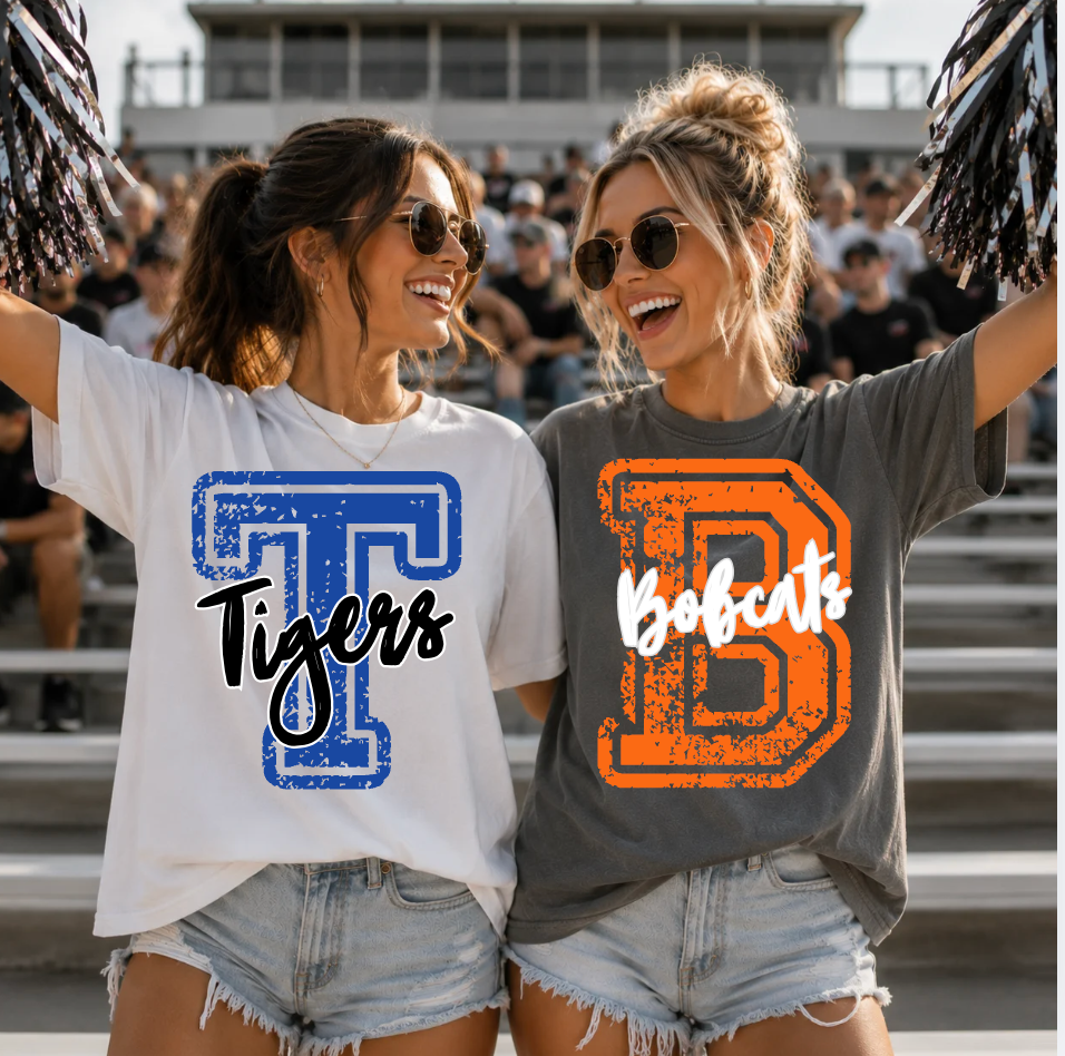 Varsity Letter Mascot Tee