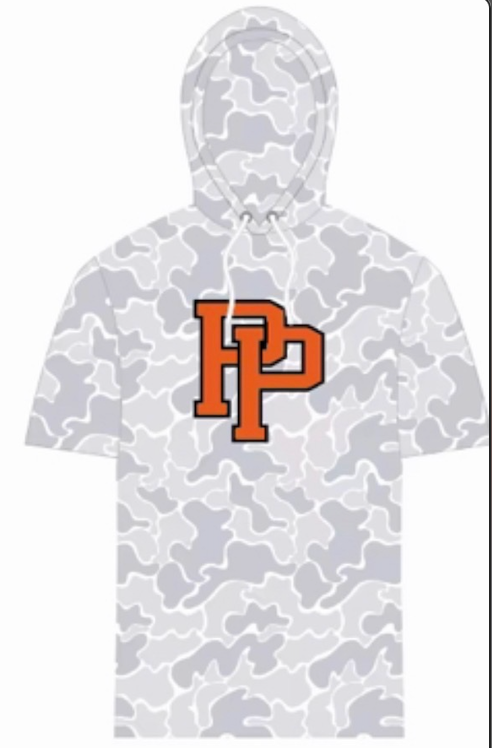 Short Sleeve White Camo- Hoodie "Pre-Order"