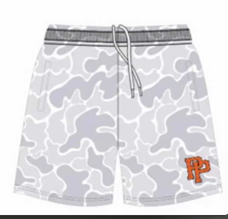 Short Sleeve White Camo- Shorts "Pre-Order"