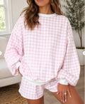 Pretty in Plaid Lounge Set 🩷