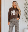 Brown Pray Patchwork
