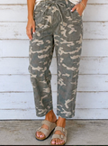 Off Duty Camo Barrel Jeans