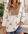 Duck Blind Darling Pullover Zip 🦆