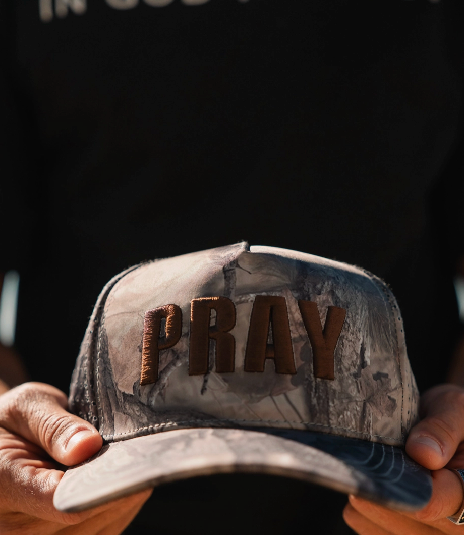 Pray- Camo Hat