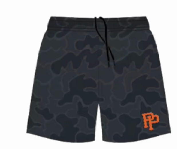 PP Black Camo- Shorts "Pre-Order"