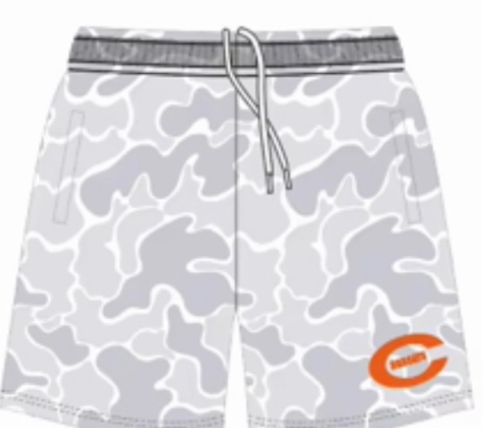 Celina White Camo- Shorts "Pre-Order"