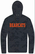 Bearcats Long Sleeve Black Camo- Hoodie "Pre-Order"