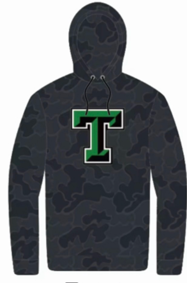 Tioga Long Sleeve Black Camo- Hoodie "Pre-Order"