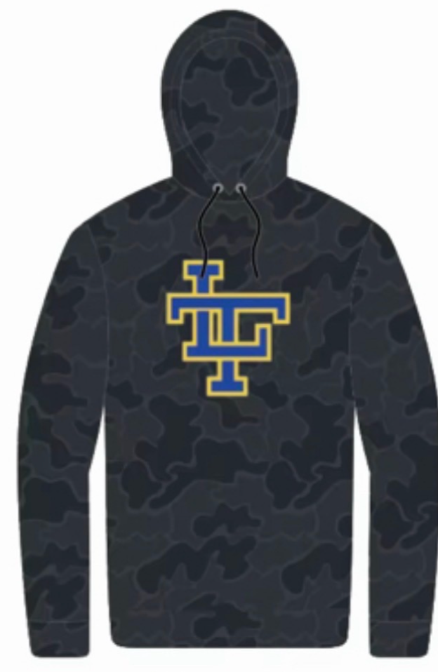 Leonard Long Sleeve Black Camo- Hoodie "Pre-Order"