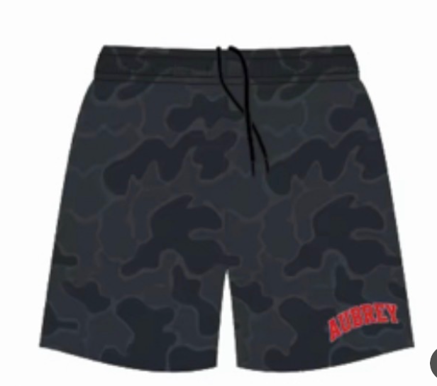 Aubrey Black Camo- Shorts "Pre-Order"
