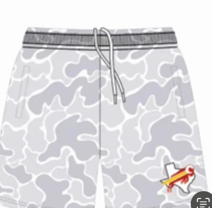 Short Sleeve White Camo- Shorts "Pre-Order"