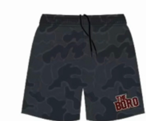 The Boro Black Camo- Shorts "Pre-Order"