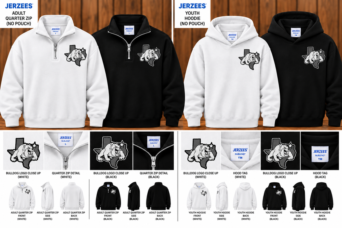 Howe Bulldog Logo -Embroidered - ** Pre-Order**