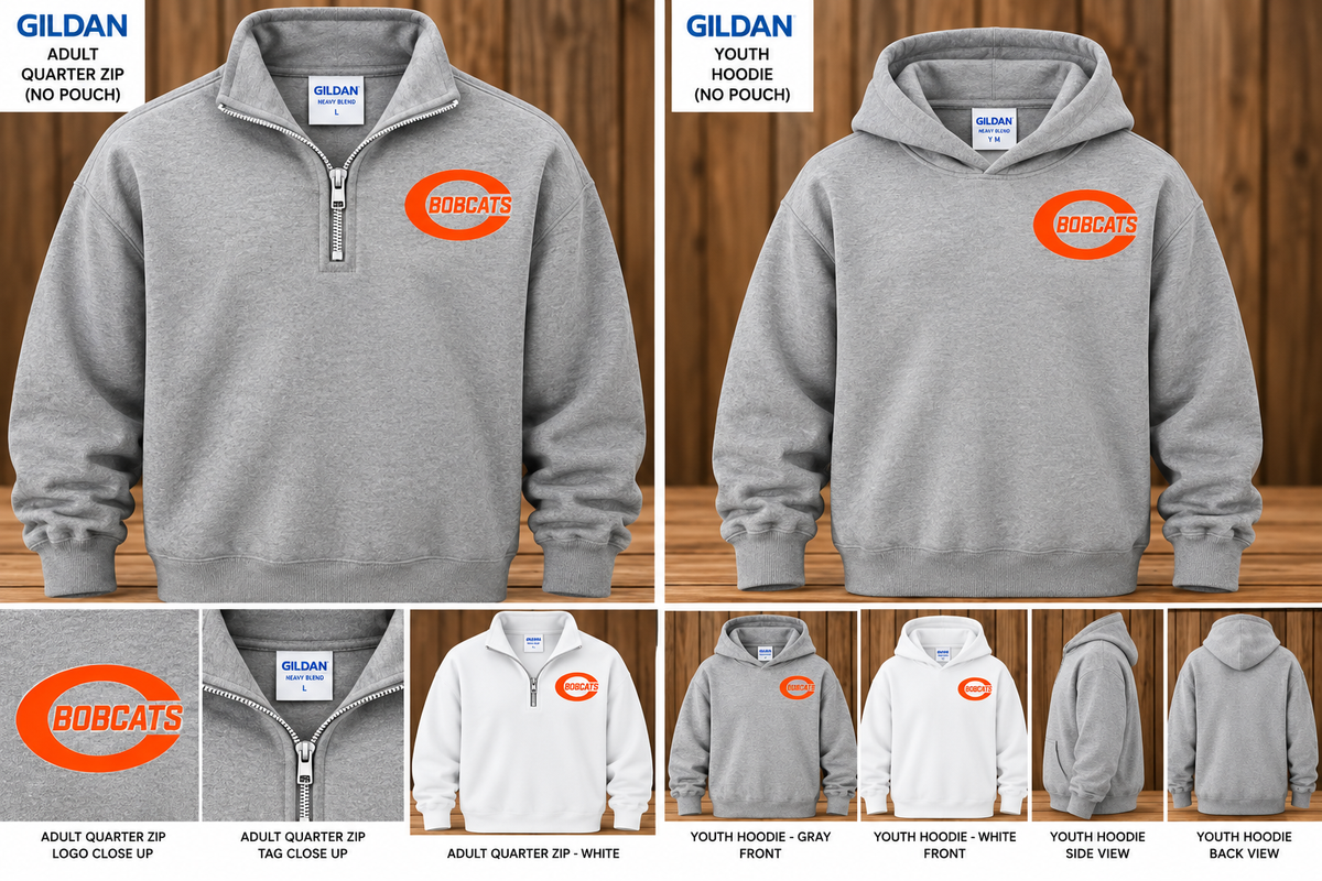Celina Bobcats Logo Embroidered  ** Pre-Order**