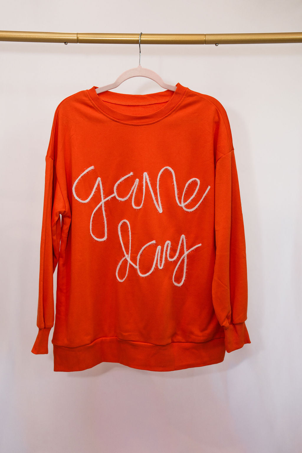 Gameday Shoulder Sweatshirt - Orange