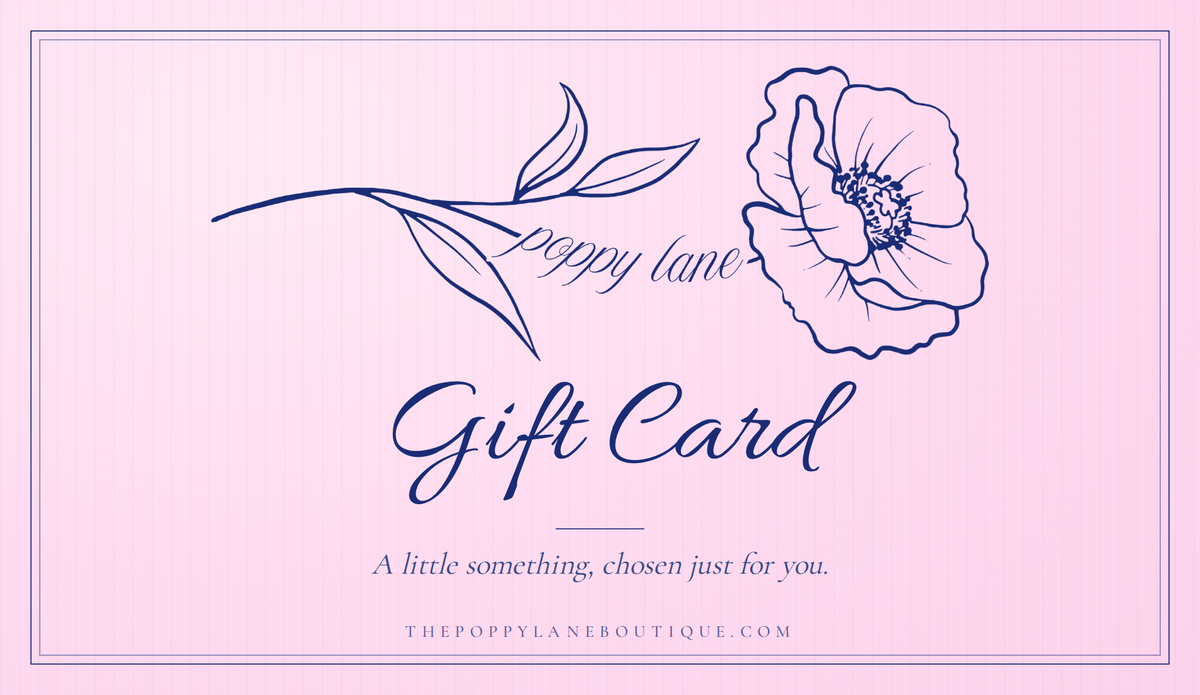 Poppy Lane Boutique Gift Card